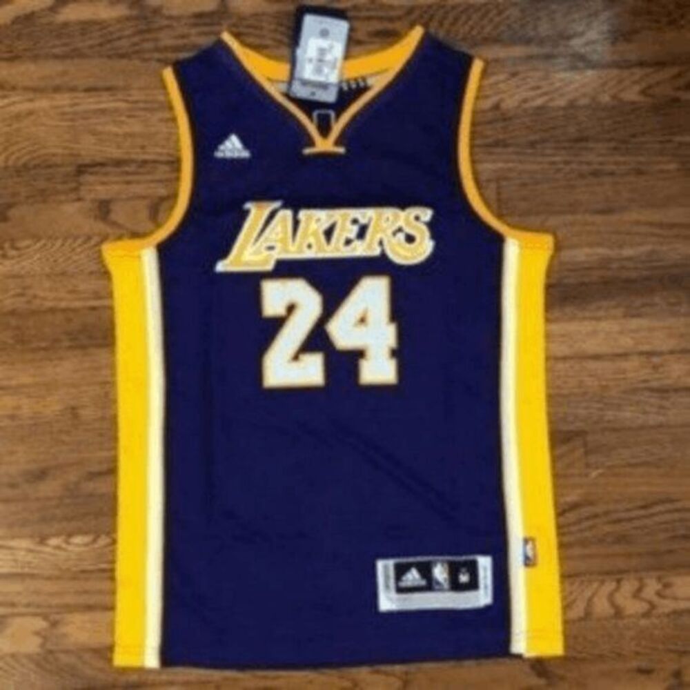 💋💋💋KIDS Kobe Bryant Los Angeles Lakers Jersey #24 New-YOUTH